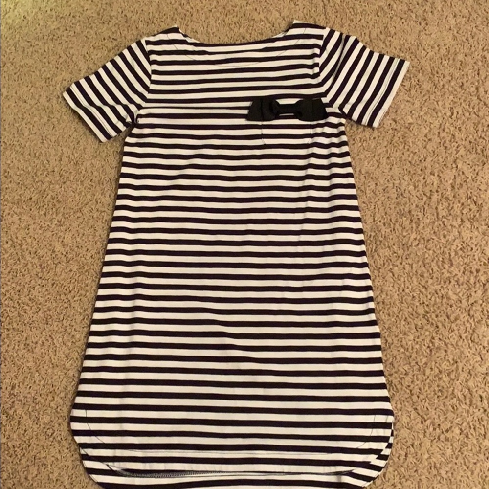 Kate Spade girls striped cotton dress